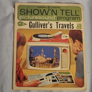 *CLOSE OUT* vintage Show N Tell picturesound 1964 Gulliver's Travels (155w)